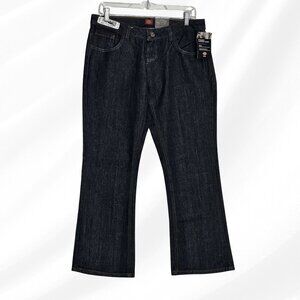 2/$30 Dickies Womens 5 Pocket Relaxed Fit Jeans Size 8P NWT